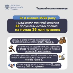 порушень митного законодавства