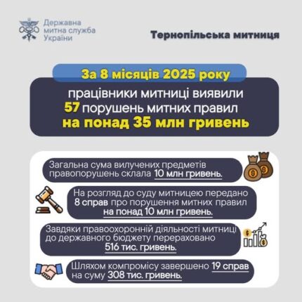 порушень митного законодавства