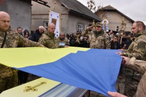 Бучаччина прощалася із загиблим захисником