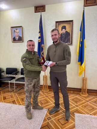 Захисник Юрій Кульпа отримав відзнаку