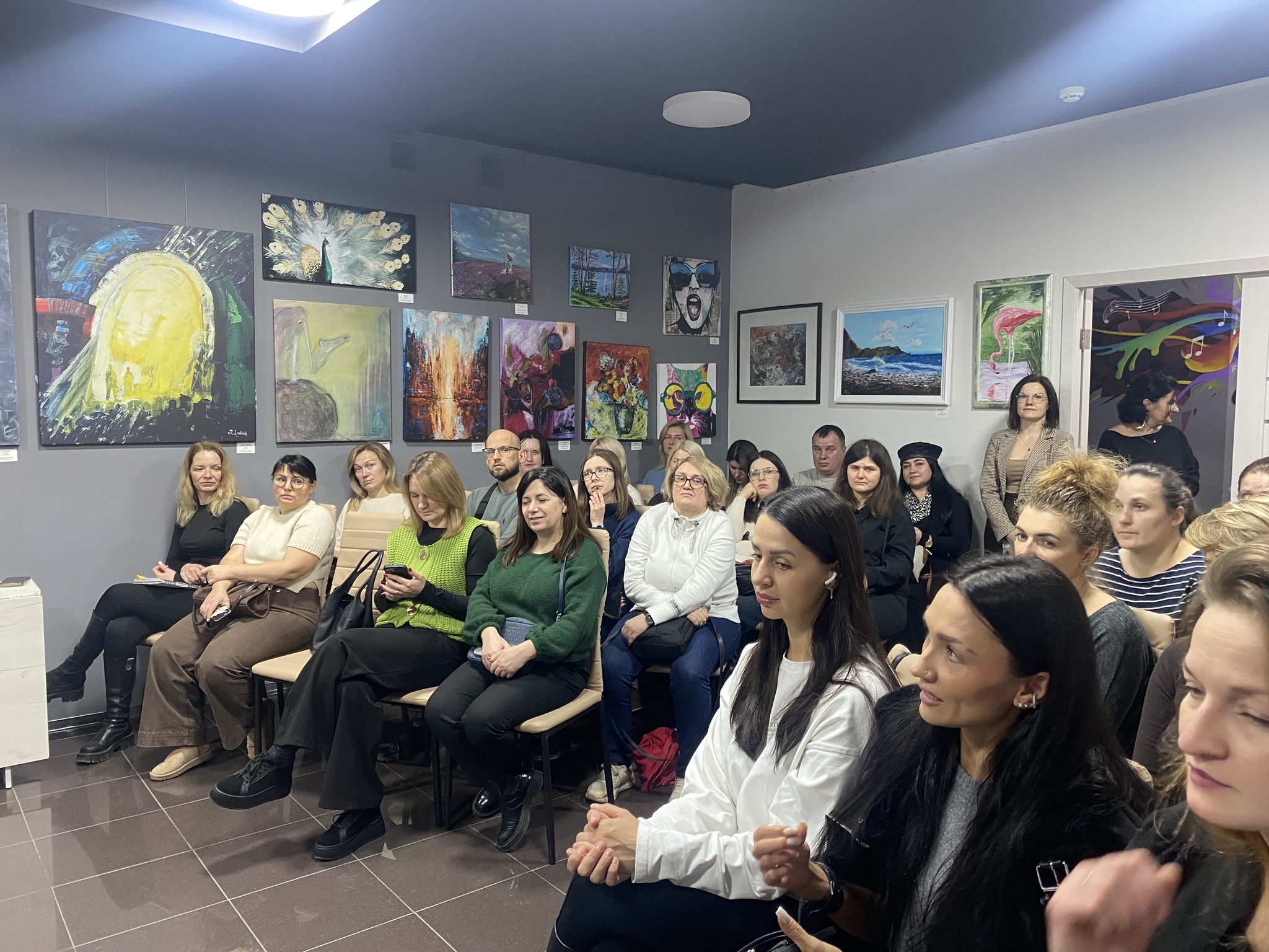 У артпросторі Ліра відбулася цікава зустріч