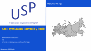 Стан суспільних настроїв у рф
