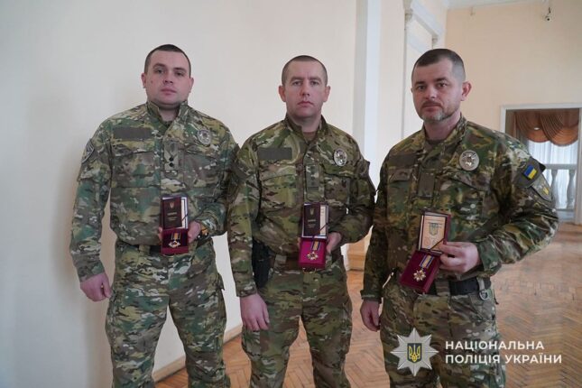 орден «Зa мужність»