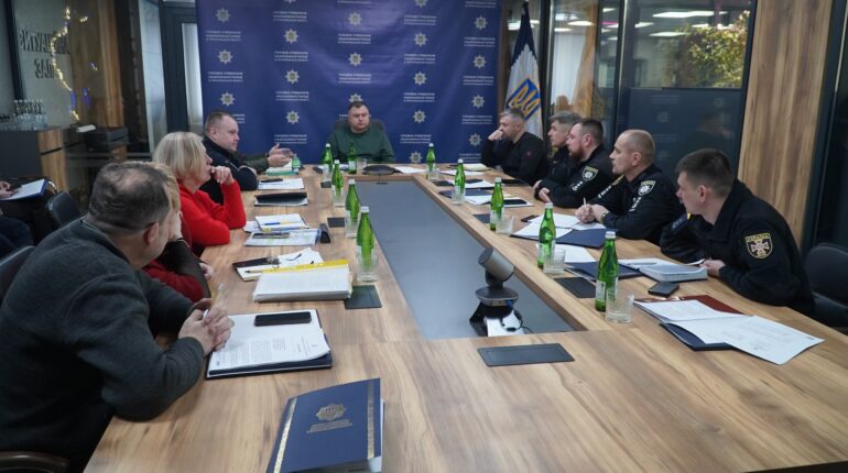 Засідання регіонального координаційного штабу