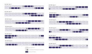 Графік та умовні позначки