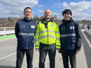 Осаму Хатторі, Микола Довгошия та Сота Мацумото. Джерело: TeNews