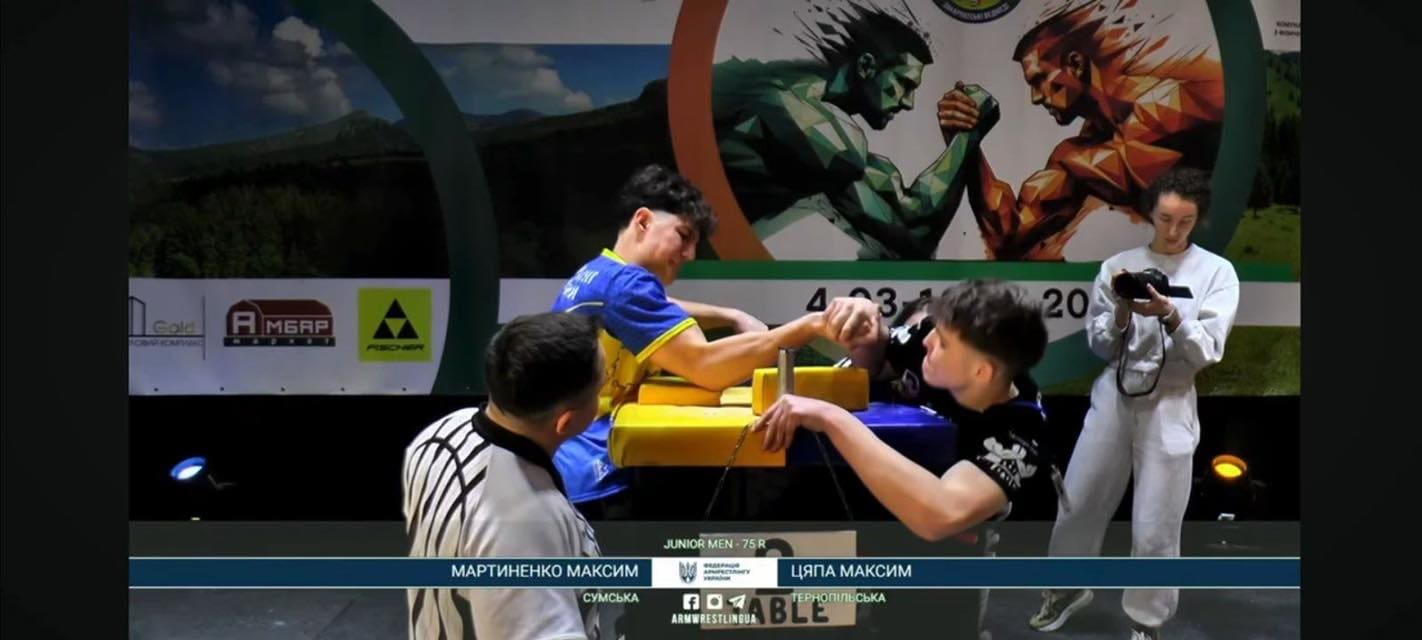 Максим Цяпа увійшов до п’ятірки найсильніших в Україні