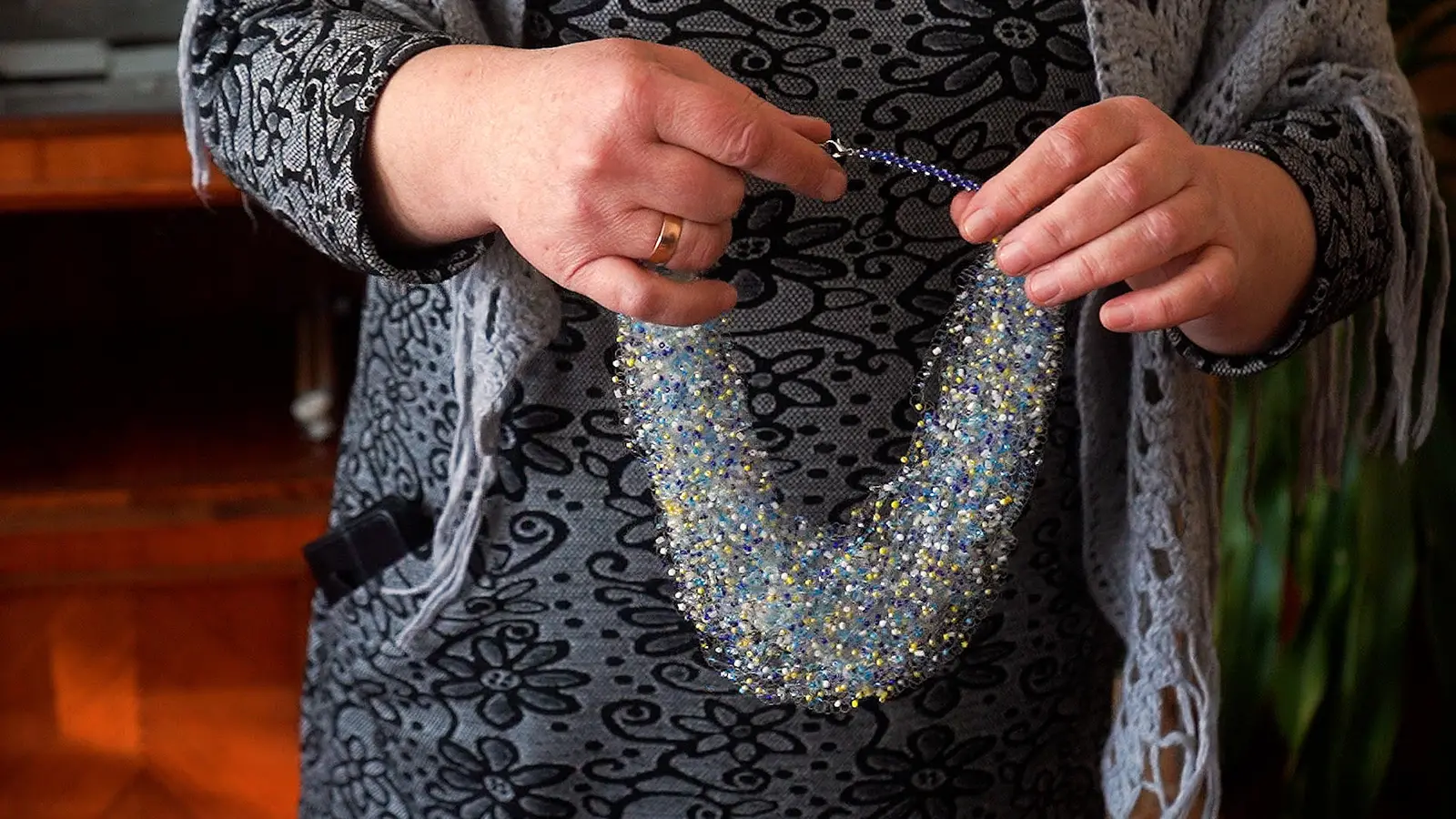 Як вчителька з Чортківщини створює унікальні гердани