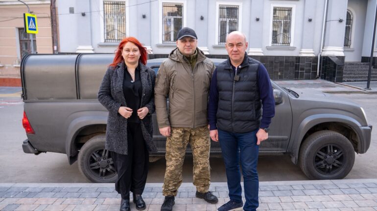 пікап для бійців