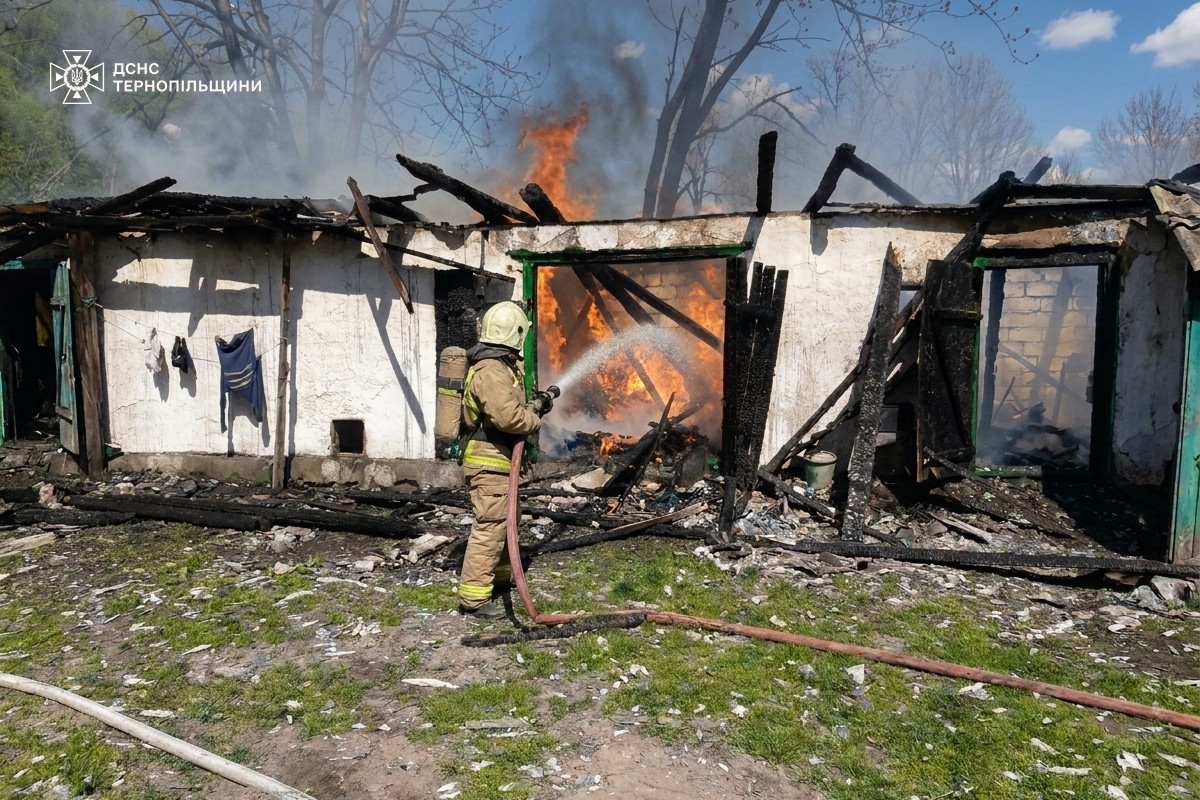Оперативна зведення ДСНС на Тернопільщині: ліквідація пожеж та ліквідація наслідків ДТП на трасі М-09