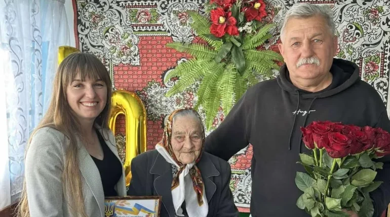 Жителька Борсуківської громади Ганна Сеник святкує 100-річчя
