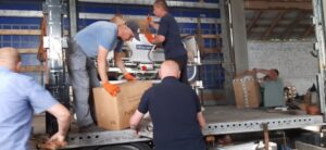 До Збаража прибула чергова фура гуманітарної допомоги з Бельгії