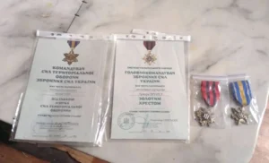 Захисник із Тернопільщини Артур Турко отримав «Золотий Хрест» та «Зірку Сил ТрО»