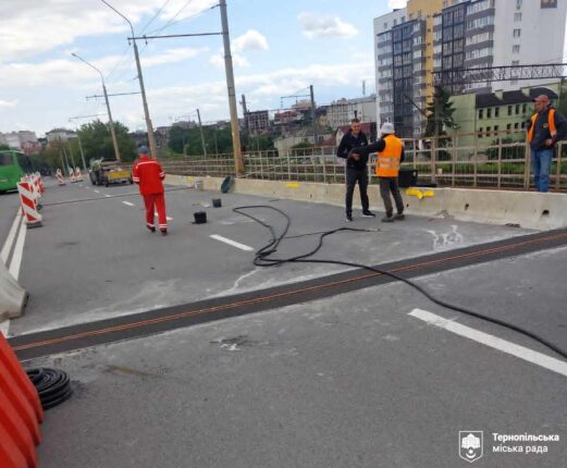 Ремонт шляхопроводу на Бродівській: нова схема руху
