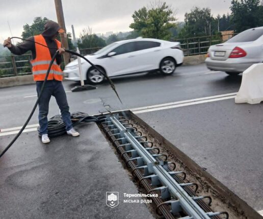 Ремонт шляхопроводу на Бродівській: що вже зроблено