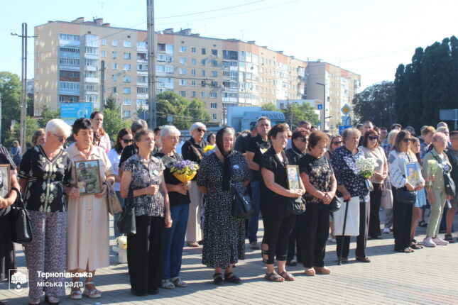У Тернополі вшанували пам’ять загиблих захисників України