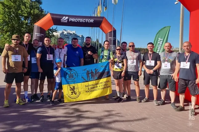 Тернопільські нацгвардійці взяли участь у заходах до Дня міста: вшанування Героїв, забіг та відзнаки
