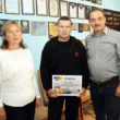 У Шумській громаді вручили подяку військовослужбовцю Петру Лівару