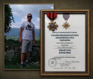 Сержанта з Копичинців Олега Пензенка відзначили «Золотим Хрестом» Головнокомандувача ЗСУ