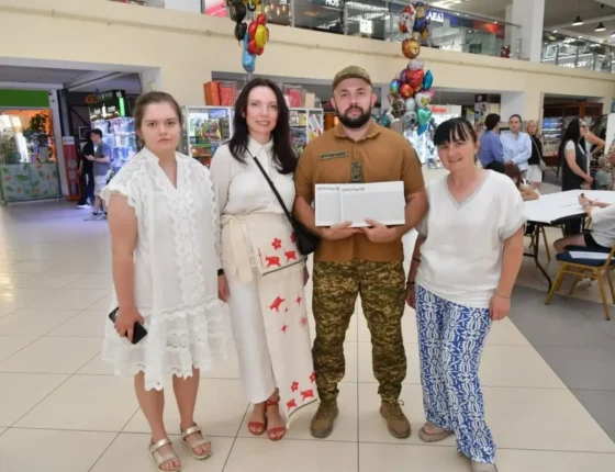 БФ «Подоляни» передав планшети для бійців військової частини «Київська Русь»