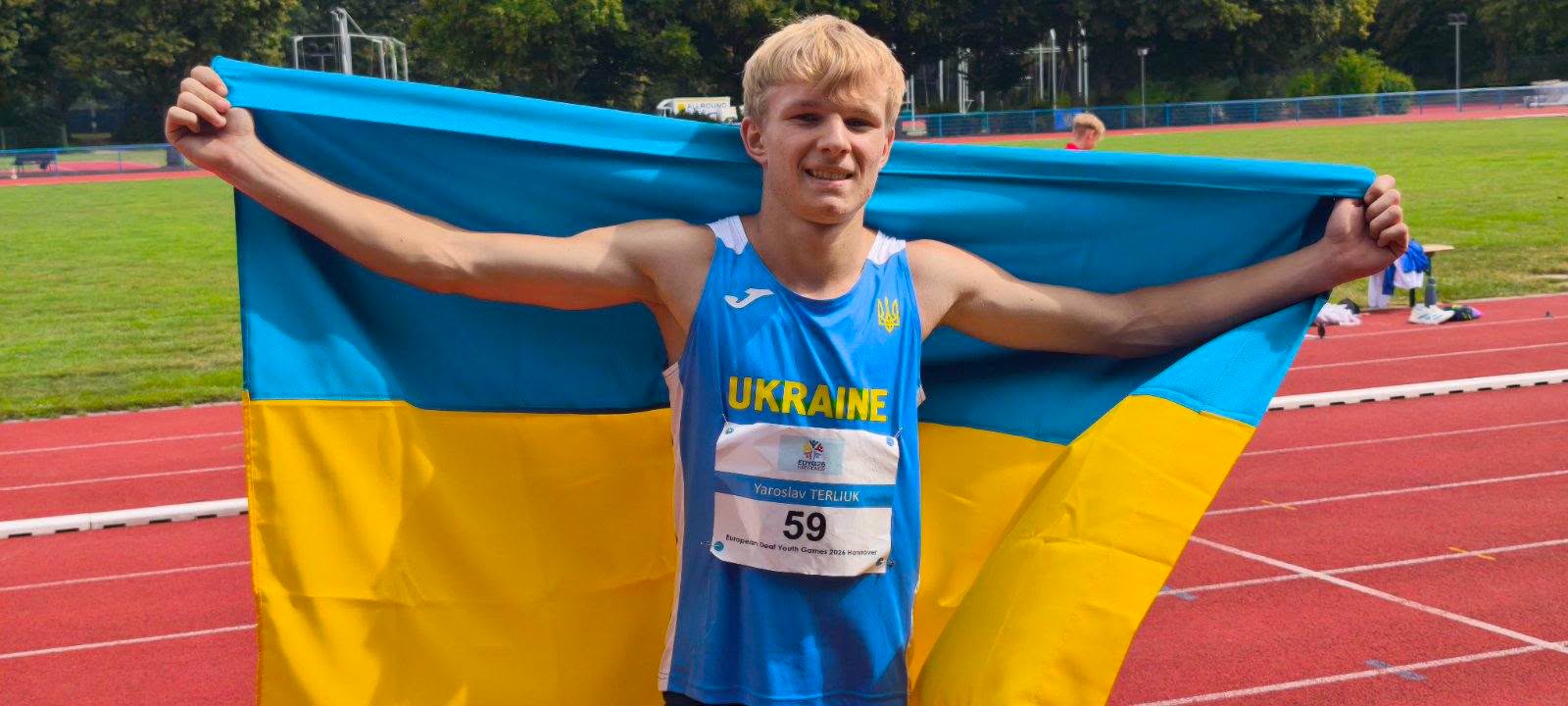 Легкоатлет із Козови Ярослав Терлюк виборов «срібло» на Європейських юнацьких іграх у Ганновері