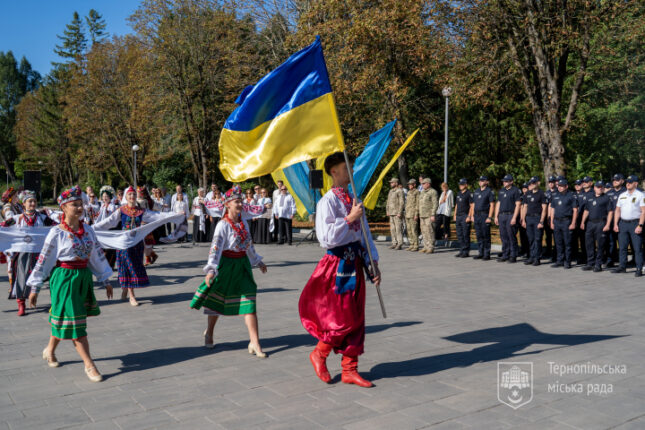День Державного прапора у Тернополі: як пройшли урочистості