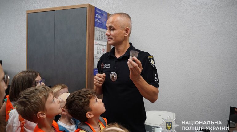 Екскурсія до поліції: як навчали дітей у Тернополі