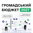 Громадський бюджет 2027 у Тернополі: подача проєктів
