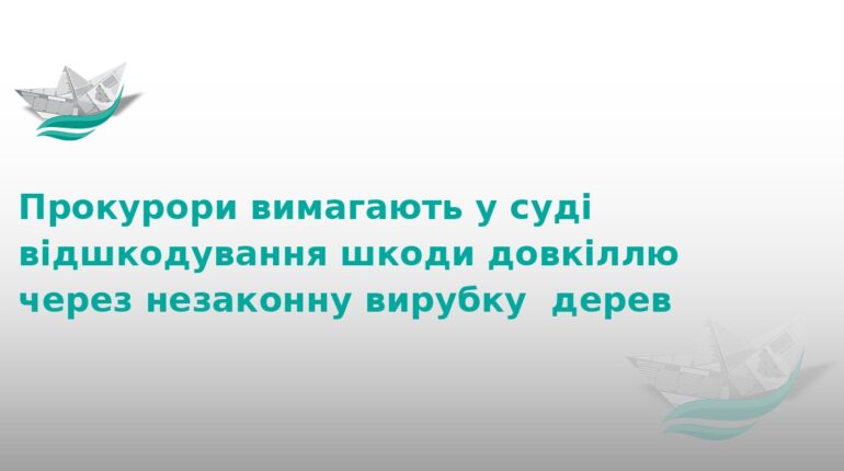 На Тернопільщині «Укрзалізницю» судять за вирубку лісу