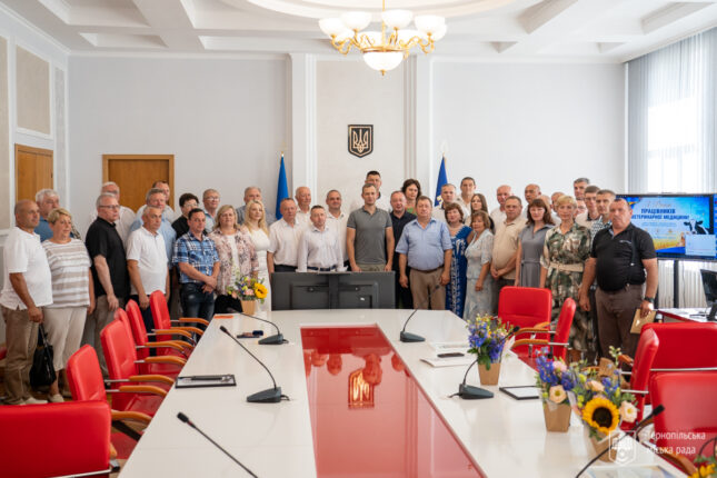 У Тернополі привітали працівників ветеринарної медицини