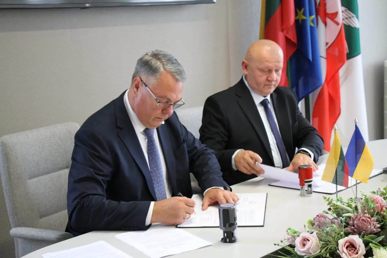 Міжнародне партнерство для Збаража: громада підписала офіційну угоду з литовським містом Пагегяй