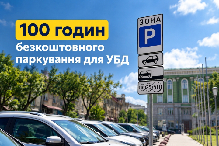 Безкоштовне паркування для УБД у Тернополі: підсумки