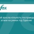 Кількість постраждалих від атаки на ринок під Одесою зросла
