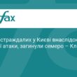 Наслідки атаки на Київ: 7 загиблих та 59 поранених