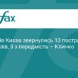 Наслідки обстрілу Києва: 13 людей звернулися до лікарів