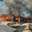 Наслідки ворожих ударів: рятувальники ліквідували пожежі