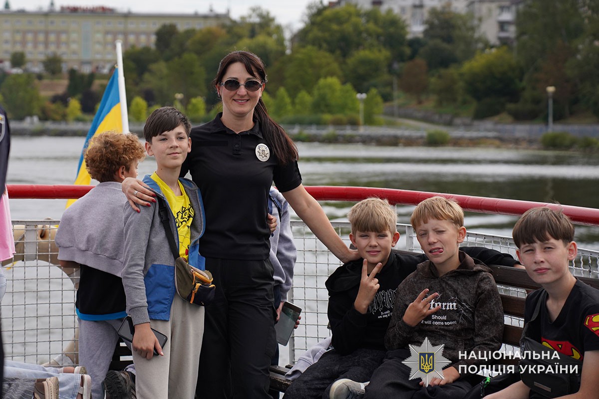 Поліція Тернополя влаштувала свято для дітей захисників