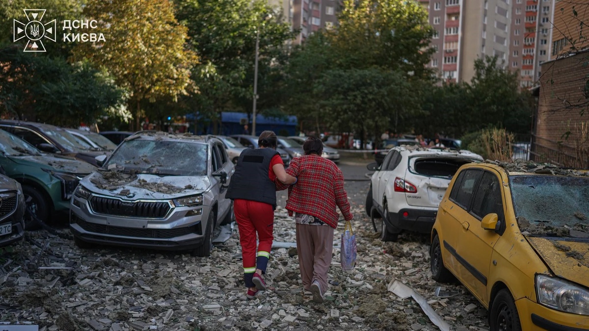 Ранкова атака на Київ: п'ятеро постраждалих