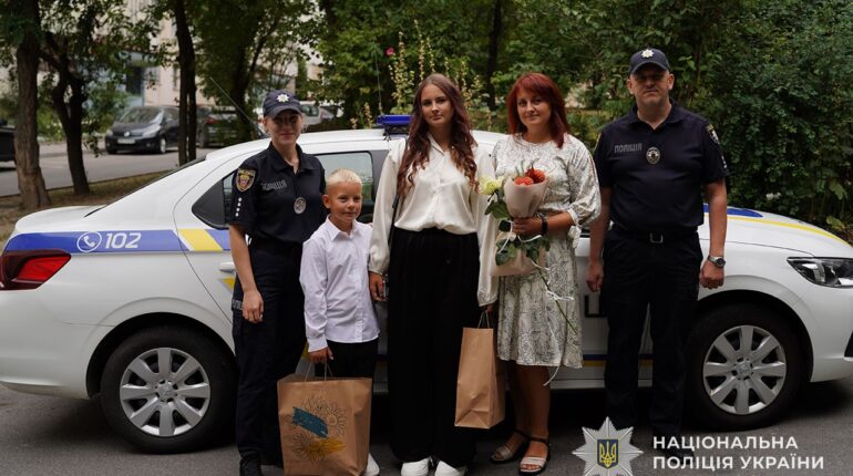 Тернопільські поліцейські підтримали дітей загиблих героїв