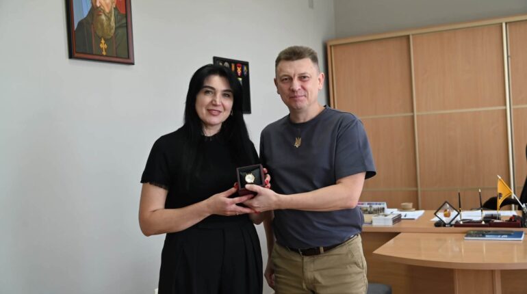 Володимир Болєщук відзначив фахівчиню Ветеранського простору