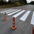 Безпека на автошляхах: На державних дорогах Тернопільщини оновлюють розмітку, знаки та ремонтують покриття