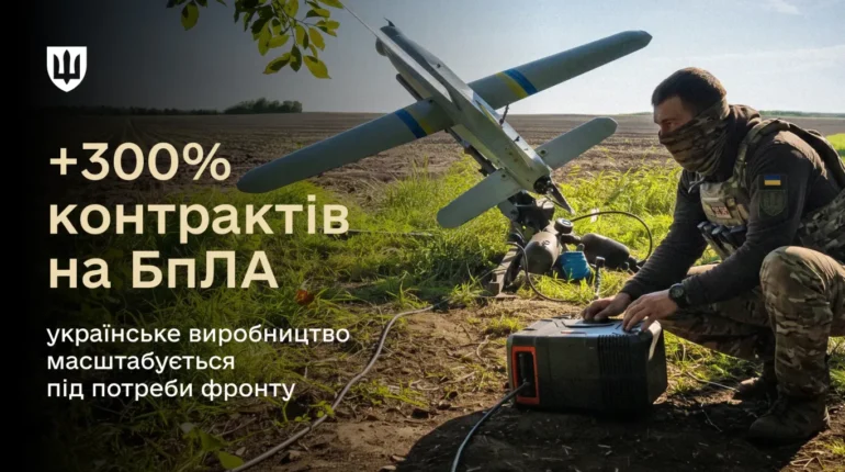 АОЗ у системі Міністерства оборони законтрактувала на 300% більше БпЛА