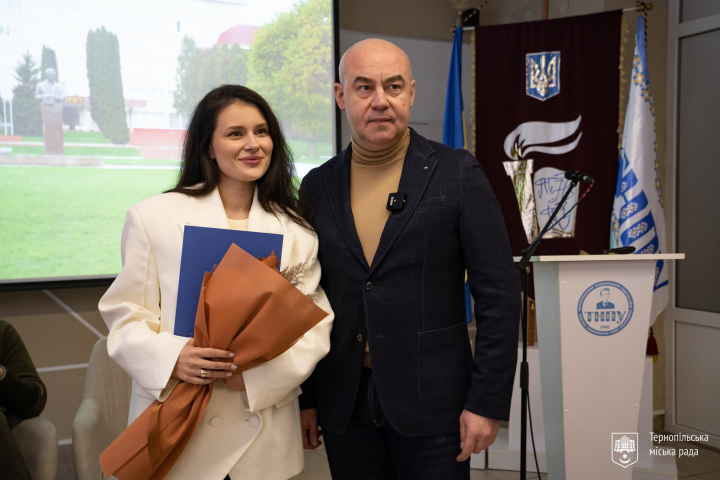 Сергій Надал на засіданні Вченої ради ТНПУ