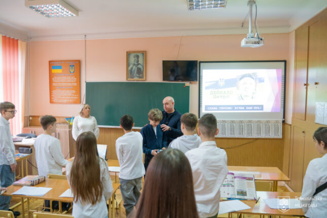 Сергій Надал вшанував пам'ять загиблого Героя Петра Дейкала