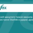 SpaceX обмежила використання Starlink для атак дронами