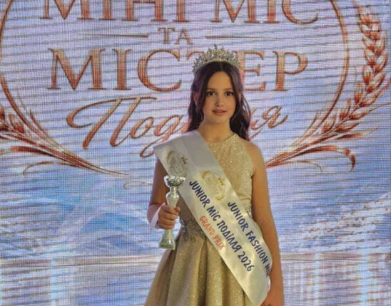 Тернополянка Злата Круцько підкорила конкурс «Міні Міс»