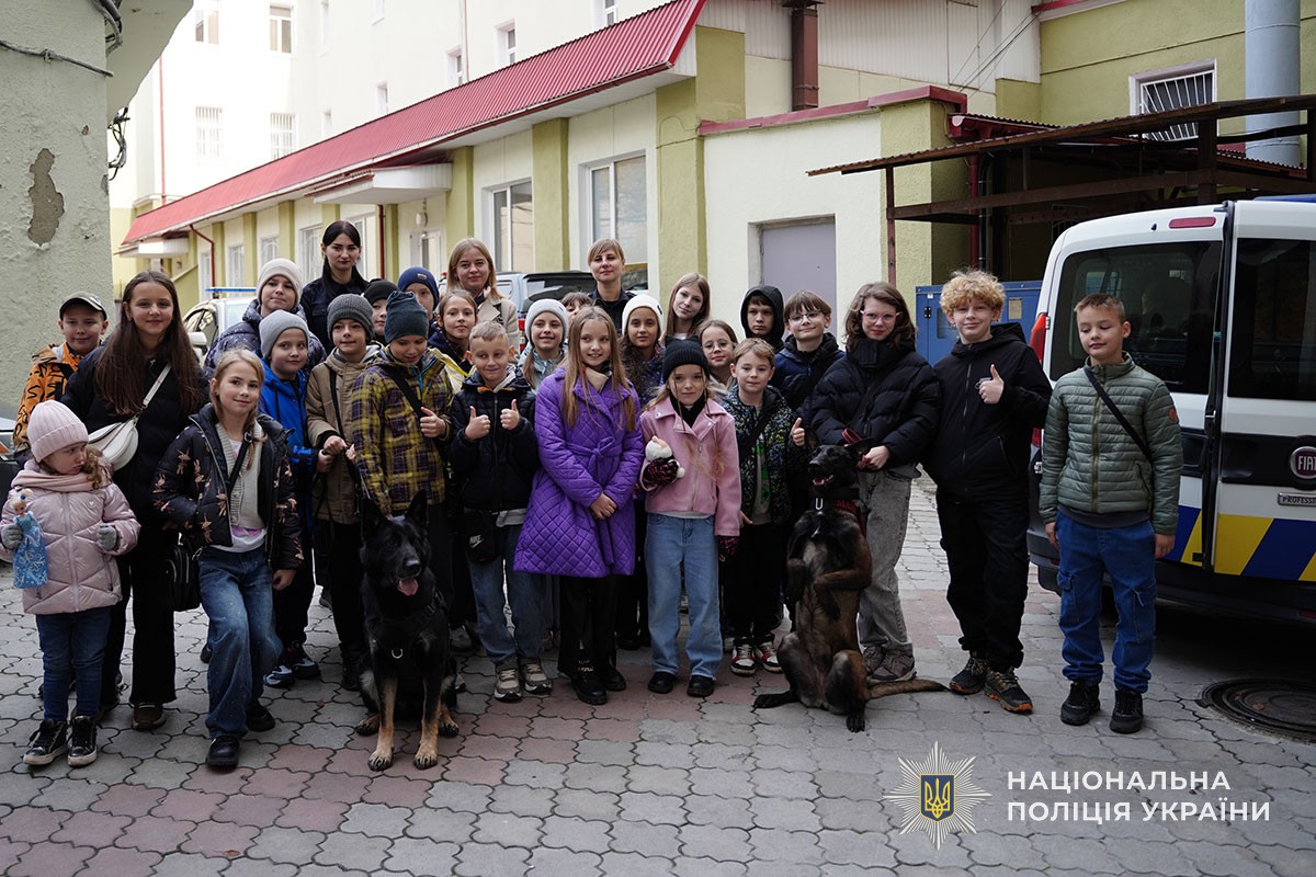 У Тернополі школярі відвідали управління поліції