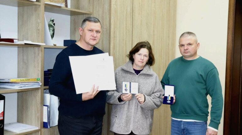 Волонтера Олександра Воробця відзначили нагородою Тернопільщини