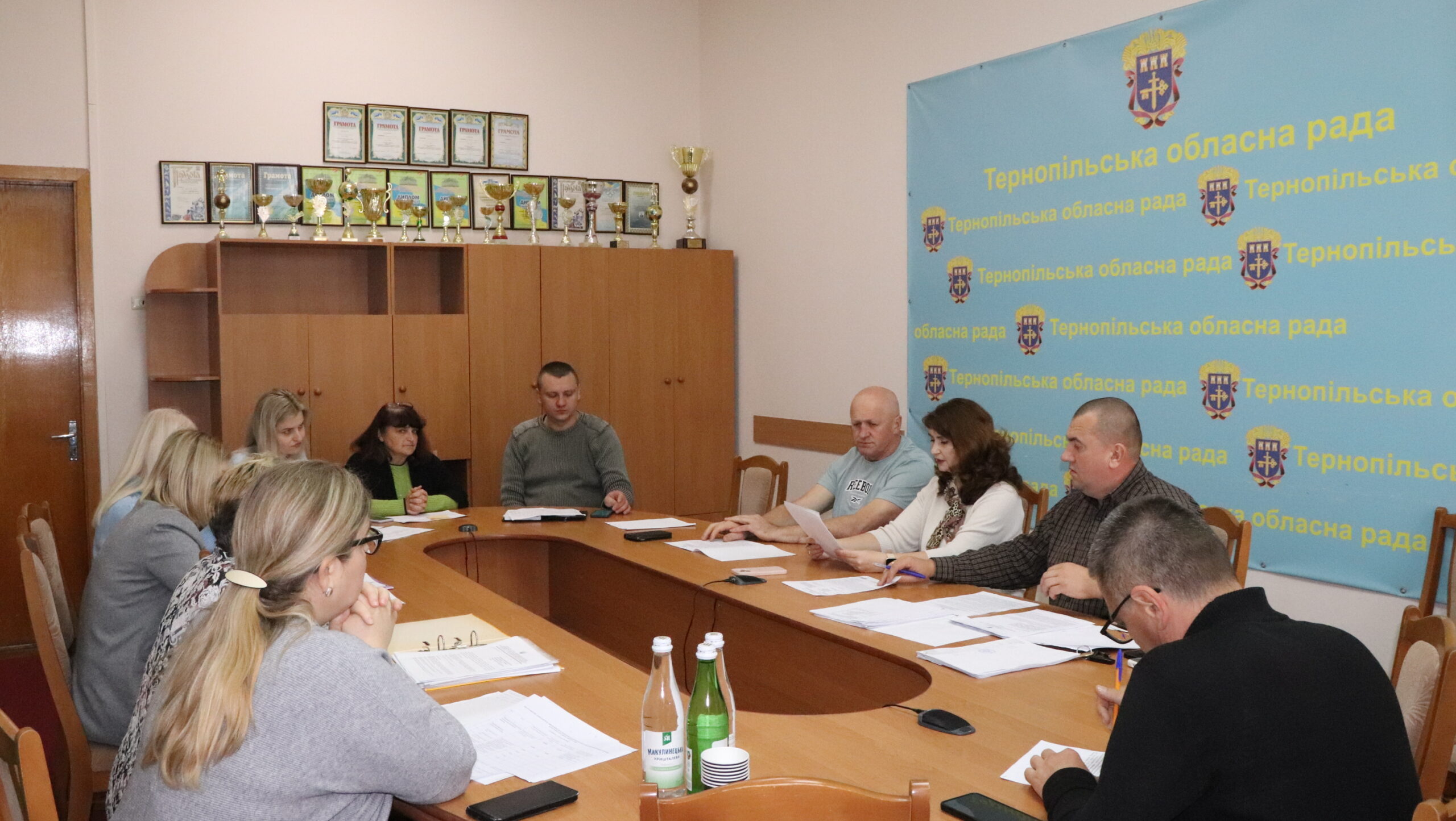 Засідання комісії соцзахисту в Тернопільській ОР 28 жовтня