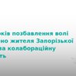 Житель Запоріжжя отримав 10 років тюрми за колабораціонізм